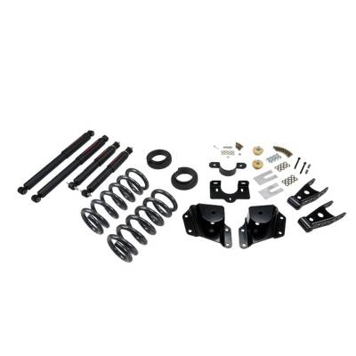 Belltech - Belltech 670ND Front/Rear Complete Kit w/Nitro Drop2 Shocks for Chevy/GMC