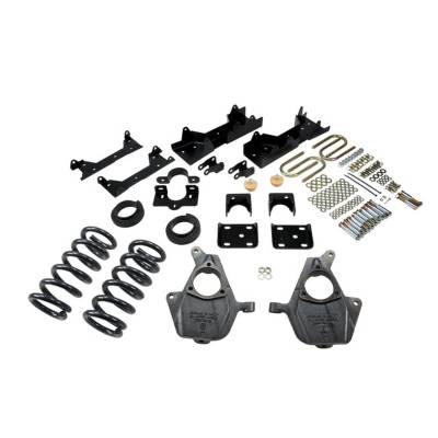 Belltech - Belltech 671 Front/Rear Complete Kit w/o Shocks 01-06 Silverado/Sierra 1500 2WD
