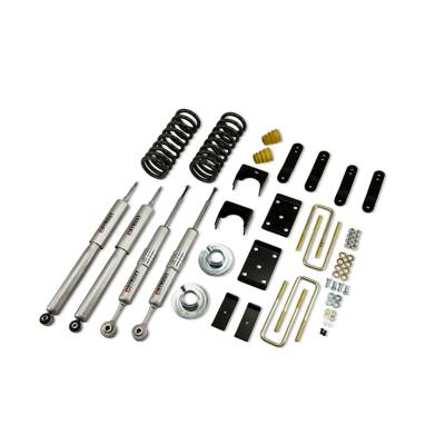 Belltech - Belltech 441SP Front/Rear Complete Kit w/SP Shocks for 07-13 Toyota Tundra