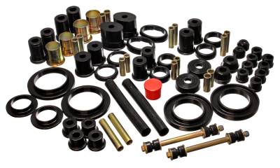 Energy Suspension - Energy Suspension 4.18113G Master Bushing Set Black for 85-93 Ford Mustang