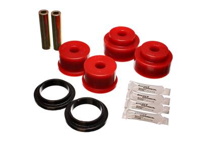 Energy Suspension - Energy Suspension 8.3121R Rear Control Arm Bushing Set Red for Toyota