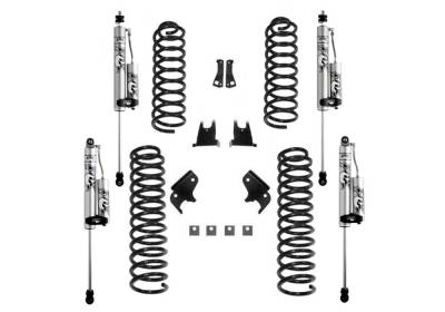 Superlift - Superlift K932FX 2.5" Lift w/FOX 2.0 Reservoir Shocks for 07-18 Wrangler JK 2DR