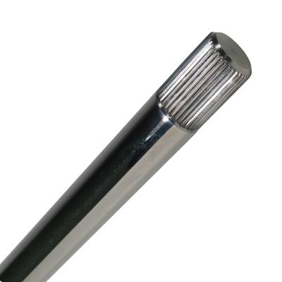 Borgeson - Borgeson 429283 Steering Shaft 3/4-36 Splined Pol. SS 15.25" L 7/8SPL