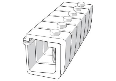 RealTruck Truxedo - TruXedo 1118648 TruXport Clamp Kit 6-Piece