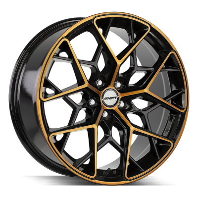 Shift - Shift Wheels H35052035BMBZ PISTON 20x8.5 5x120 35mm Black/Machined Bronze