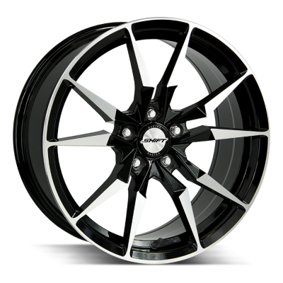 Shift - Shift Wheels BLADE 17x7.5 5x4.5 35mm Gloss Black/Machined H29751435GBM