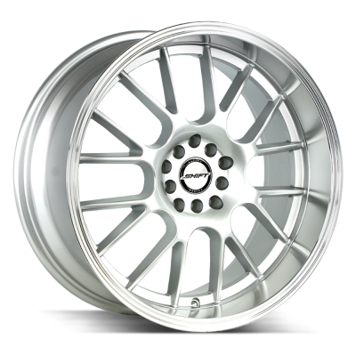 Shift - Shift Wheels CRANK 17x7.5 5x100/4.5 30mm Silver/Polished H28750030SP