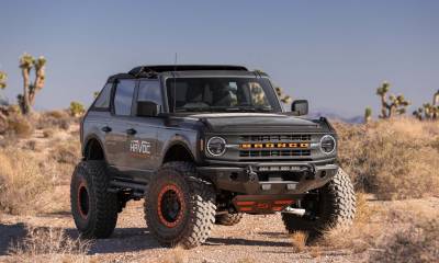 Rampage - Rampage 139135 Trailview Fastback Frameless Soft Top for 21+ Ford Bronco 4DR