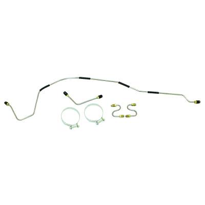 Omix - Omix 16737.06 Front Brake Line Kit