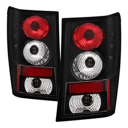 Spyder Auto - Spyder Auto 5005502 Euro Black/Clear Taillights for 05-06 Jeep Grand Cherokee