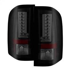 Spyder Auto - Spyder Auto LED 5082626 Taillights Black/Smoke for 07-13 Silverado