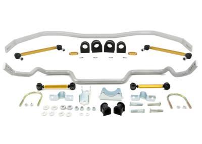 Whiteline - Whiteline BFK005 Front/Rear Stabilizer Bar Kit for 05-14 Ford Mustang Coupe