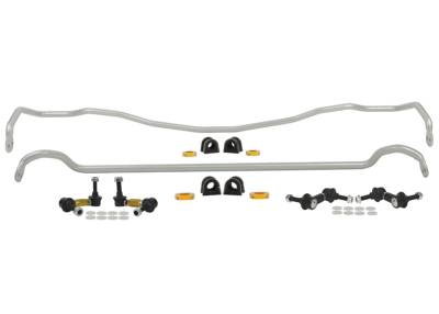 Whiteline - Whiteline BSK014 Suspension Stabilizer Bar Kit Front & Rear for Subaru