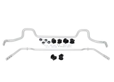 Whiteline - Whiteline BTK007 Front/Rear Suspension Stabilizer Bar Kit for 93-98 Toyota Supra