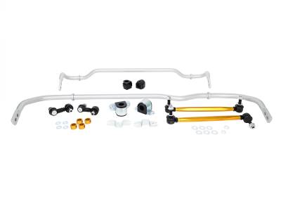Whiteline - Whiteline BWK018 Suspension Stabilizer Bar Kit Front/Rear for Audi/Volkswagen