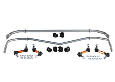 Whiteline - Whiteline BMK006 Front/Rear Suspension Stabilizer Bar Kit for 04-11 Mazda RX-8
