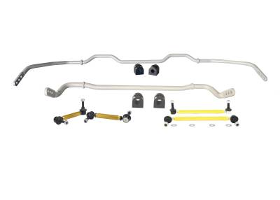 Whiteline - Whiteline BTK019 Front/Rear Suspension Stabilizer Bar Kit for 17-26 Tesla 3