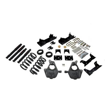 Belltech - Belltech 665ND Front/Rear Complete Kit w/Nitro Drop-2 Shocks for Chevrolet/GMC