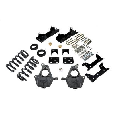 Belltech - Belltech 667 Front/Rear Complete Lowering Kit w/o Shocks for Chevy/GMC