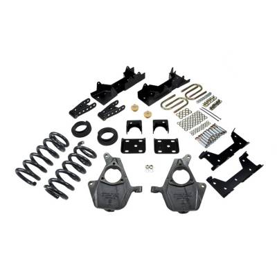 Belltech - Belltech 668 Front/Rear Complete Lowering Kit w/o Shocks for Chevy/GMC