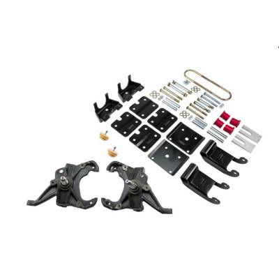 Belltech - Belltech 768 Front/Rear Complete Lowering Kit w/o Shocks for GM Van 4.3 RWD