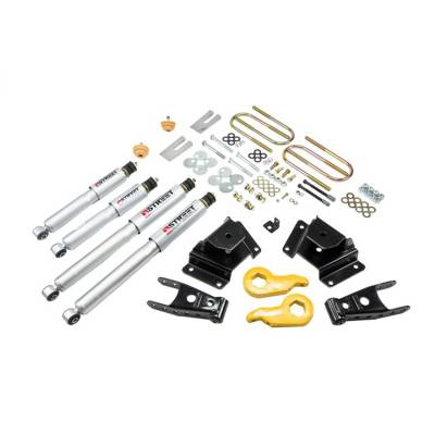 Belltech - Belltech 938SP F/R Complete Kit w/Street Performance Shocks for 97-03 Ford F150