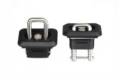 Bull Ring USA - Bull Ring 1066 Corner Bullet Inner Bed Retractable Tie Down Anchors for 09+ Ram