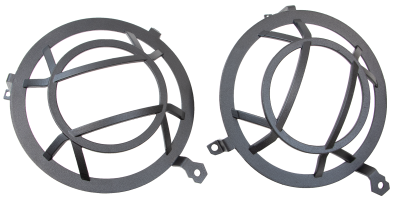 Fishbone Offroad - Fishbone Offroad FB21120 Aluminum Headlight Guards for 18+ Gladiator/Wrangler JL