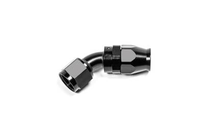 RADIUM Engineering - RADIUM Engineering 14-1632 10AN Hose END 45-DEG PTFE Black