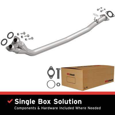 BRExhaust - BRExhaust 107-0128 Direct-Fit Front Pipe Kit