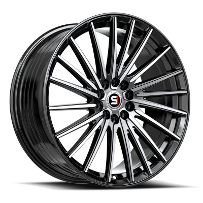 Spec-1 - Spec-1 SP-681883838BM SP-68 Wheel 18x8 5x4.5/5x120 38mm Gloss Black & Machined