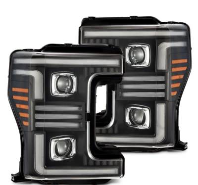 AlphaRex - AlphaRex 880321 Projector Headlights Black