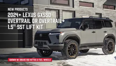 ReadyLift - ReadyLift 69-55150 1.5" Suspension Lift Kit for 24-25 Lexus GX550 Overtrail
