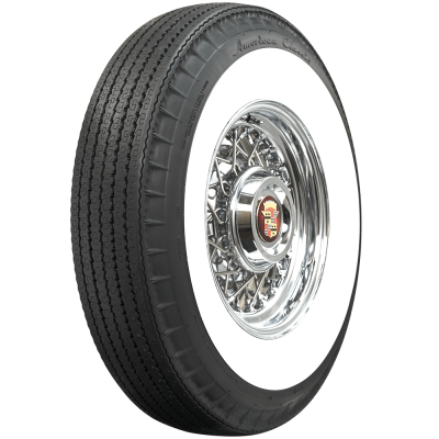 Coker - Coker 700304 760R15 American Classic 3.25" White Wall