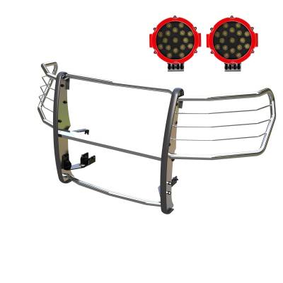 Black Horse Off Road - Black Horse Off Road 17GT29MSS-PLR Grille Guard Kit