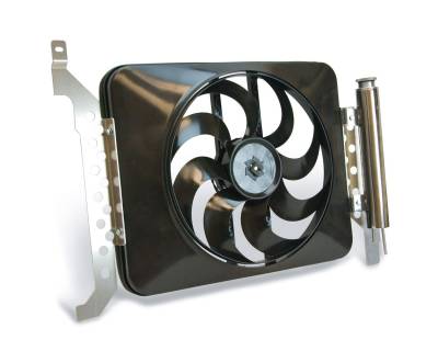 Flex-A-Lite - Flex-A-Lite 104805 678 Black Magic X-Treme Fan w/Thermostat for 05-11 Tacoma