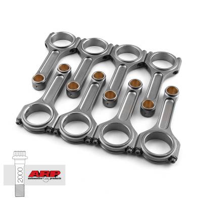 Speedmaster - Speedmaster 1-274-025 I Beam 5.090" 2.123" .912" 4340 Connecting Rods Ford 302
