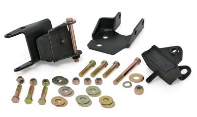 Trans-Dapt Performance - Trans-Dapt Performance 4701 Rubber Pads Mount Kit for 66-72 Mopar 340-360 B-Body