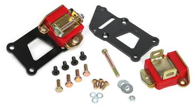 Trans-Dapt Performance - Trans-Dapt 4587 LS Engine Swap Mounts 1-1/4" Back Pads LS" SB Chevy Chassis