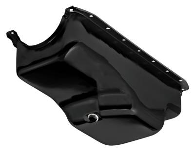 Trans-Dapt Performance - Trans-Dapt Performance 8709 Asphalt Black Oil Pan for Mopar 318-340