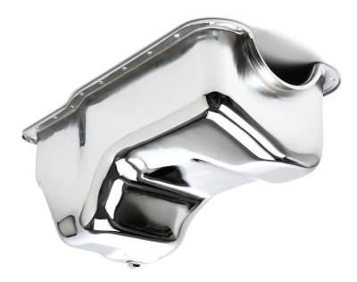 Trans-Dapt Performance - Trans-Dapt Performance 9080 Oil Pan Chrome for 88-97 Ford 351W Trucks/Van