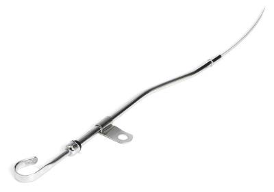 Trans-Dapt Performance - Trans-Dapt 9222 20" Long OEM Chrome Oil Pan Dipstick Ford 351 Windsor