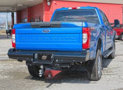 Steelcraft - Steelcraft HD21380 Rear Replacement Bumper for 17-24 Ford Super Duty