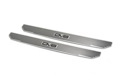 DV8 Offroad - DV8 D-JL-180014-SIL4 Rear Door Sill Plates for 18+ Jeep Gladiator/Wrangler JL