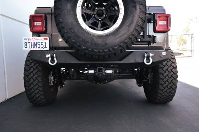 DV8 Offroad - DV8 Offroad AHJP-01 Bolt-On Hitch w/Lights for 07-26 Jeep Wrangler JL/JK