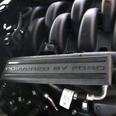 Ford Performance Parts - Ford Performance M-9680-M50BA " Powered By Ford" Engine Dress Up Kit 18-23 5.0L