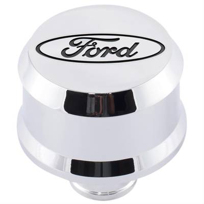 Ford Performance Parts - Ford Performance 302-439 Chrome Slant Edge Breather Cap