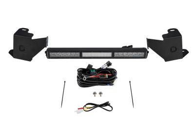 Diode Dynamics - Diode Dynamics DD7412 Stealth Bumper Light Bar Kit White Combo for 22+ Tundra