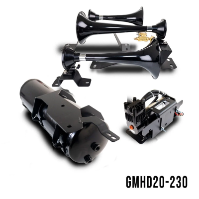 Kleinn Automotive Accessories - Kleinn Automotive GMHD20-230 Onboard Air w/Horns