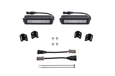 Diode Dynamics - Diode Dynamics DD7418 SS6 LED Fog Light Kit White Wide for 22+ Toyota Tundra